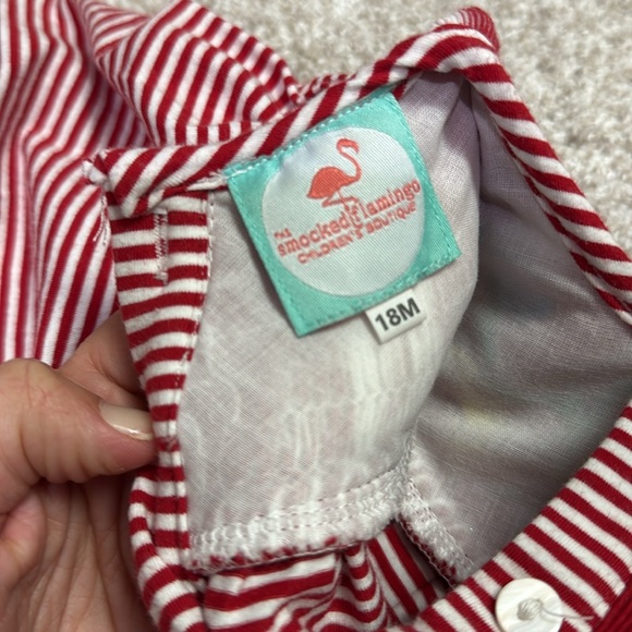 Striped Dress with Colorful Embroidery - Picture 7 of 7